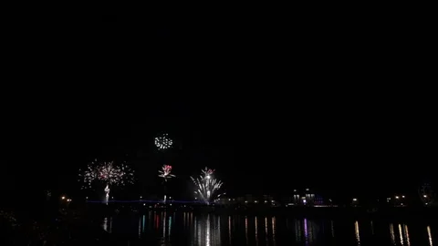 Firework Stock Footage 89564751