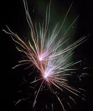 Firework in full explosion 10 스톡 사진