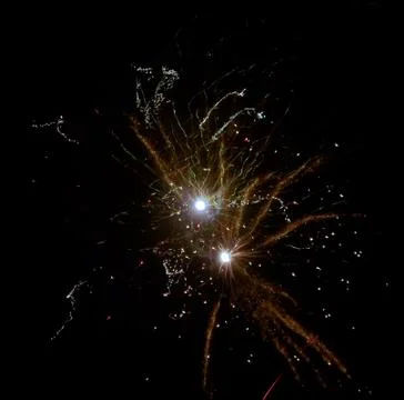 Firework in full explosion 12 Stock Photos