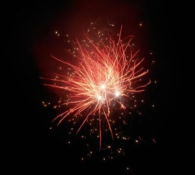 Firework in full explosion 6 Foto stock