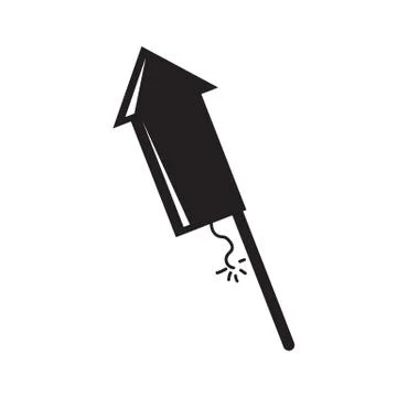 Firework icon illustration design Stock Illustration