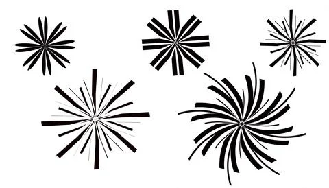 Firework Icon Illustration Design Stock Illustration