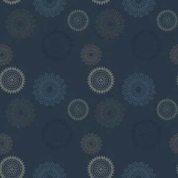 Firework illusion seamless pattern Illustrazione stock