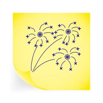Firework Stock Illustration