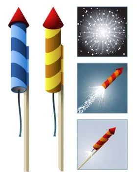 Firework Stock Illustration