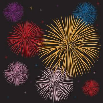 Firework Stock Illustration