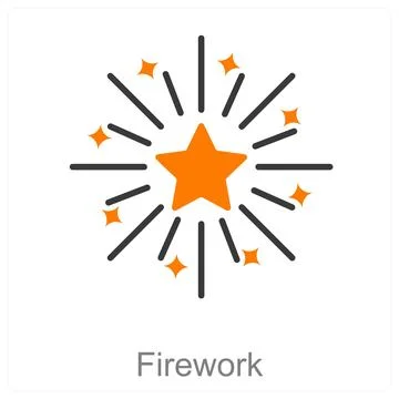Firework Stock Illustration