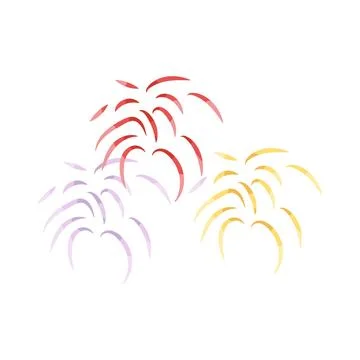 Firework Illustrazione stock