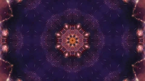 Firework Meditation Loop Stockbeeldmateriaal 245410558