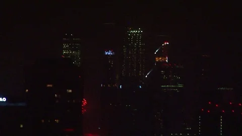 Firework in Moscow Stock Footage 91785848