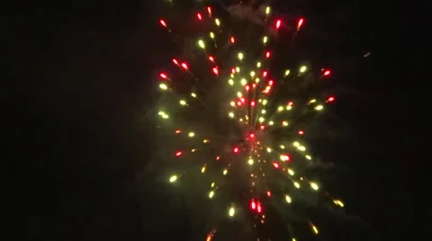 Firework - New Year Video stock 45614217