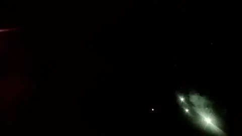 Firework at night sky Stock Footage 228804455