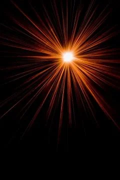 Firework in night sky Stock Photos