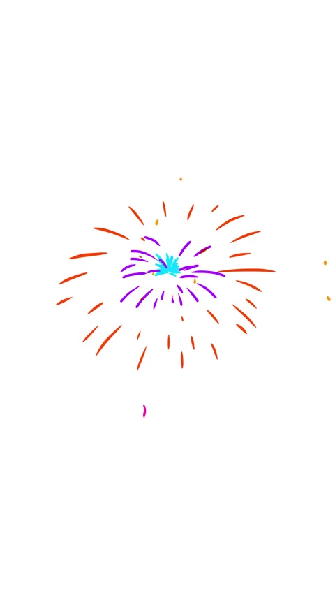 Firework or festive salut. Stock Footage 297083505