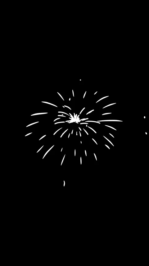 Firework or festive salut. Stock Footage 297083591