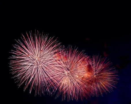 Firework pattern Foto stock