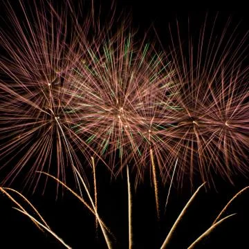 Firework. Stock Photos