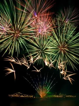 Firework. Stock Photos