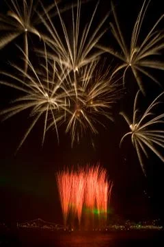 Firework. Stock Photos