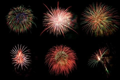 Firework. Stock Photos