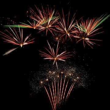 Firework. Stock Photos