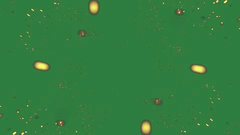 Firework Professional - Chroma Key Green Screen Footage Stockbeeldmateriaal 338012992