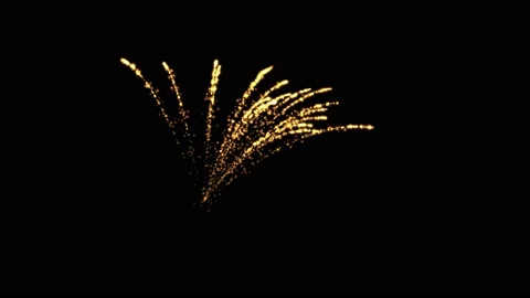 Firework red 4 in 1 Stock Footage 139154126