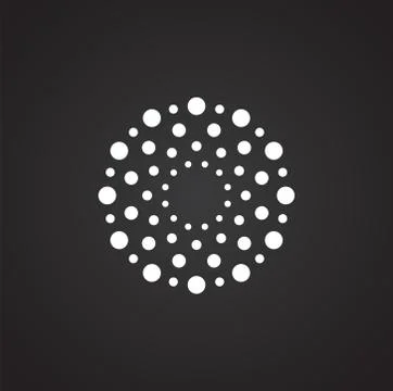 Firework related icon on background for graphic and web design. Simple Stock Illustration