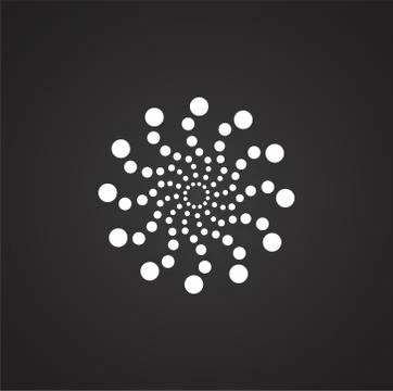 Firework related icon on background for graphic and web design. Simple 스톡 일러스트