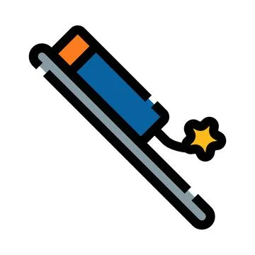 Firework rocket icon for festive celebration events Ilustração Stock