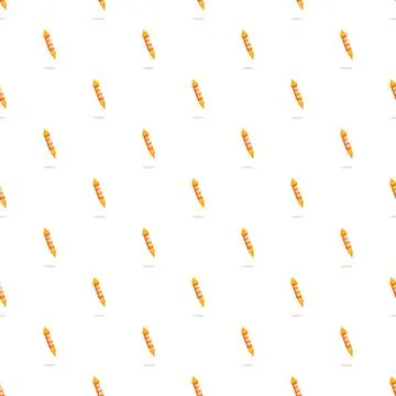 Firework rocket repeating pattern creating festive background Stock-Illustration