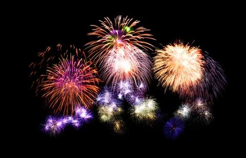 Firework set 스톡 사진