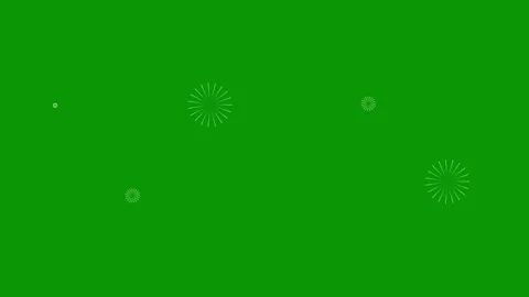Firework shape motion graphic 4k effect circle burst green screen backgroun.. Stock Footage 337620595
