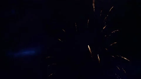 Firework show in light and sound festival. Stock Footage 149567850