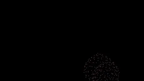 Firework on the sky Stock Footage 106926860