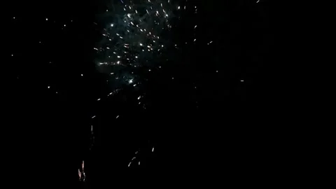 Firework with sound, 101, new year Stock Footage 246227761
