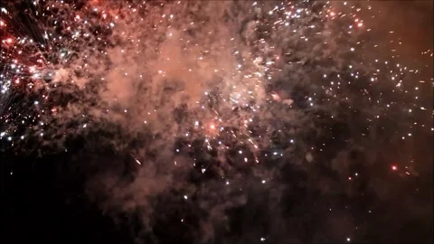Firework with sound, 116, new year Stock Footage 246229925
