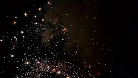 Firework with sound, new year Stock Footage 246225250