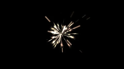 Firework Spark Burst Explosion Animation... | Stock Video | Pond5