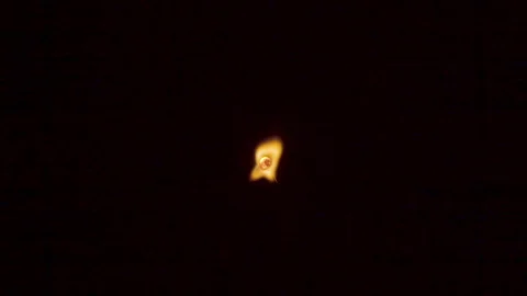 Firework sparkler burning on black background Stock Footage 86210702