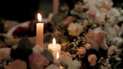 Firework sparkler burning with lights in background. Stock Footage 166706286