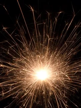 Firework Sparkler Stock Photos