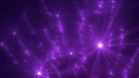 Firework sparks exploding in purple colors Stock Footage 95924778