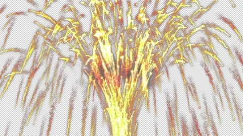 Firework Sparks Stock Footage 217416585