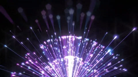 Firework Spread Moving Background Loop Stock Footage 170796801