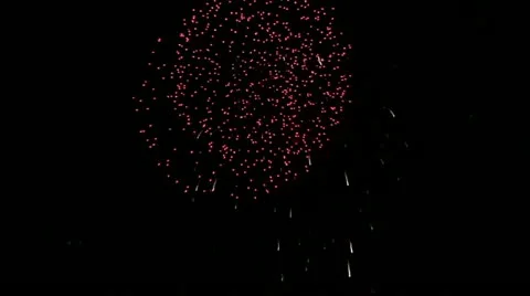 Firework streaks in the night sky 動画素材 11898941
