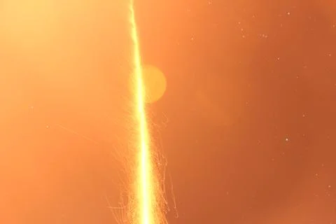 Firework trail Stock Photos