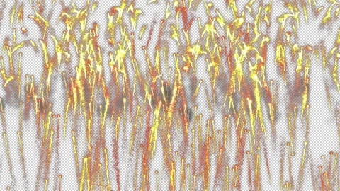 Firework Trails Stock Footage 217412111