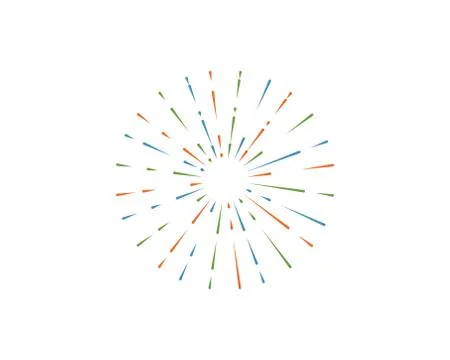 Firework vector illustration icon design Stock Illustration