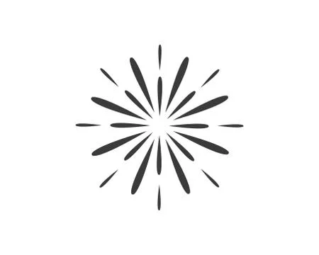 Firework vector illustration icon design Stock Illustration